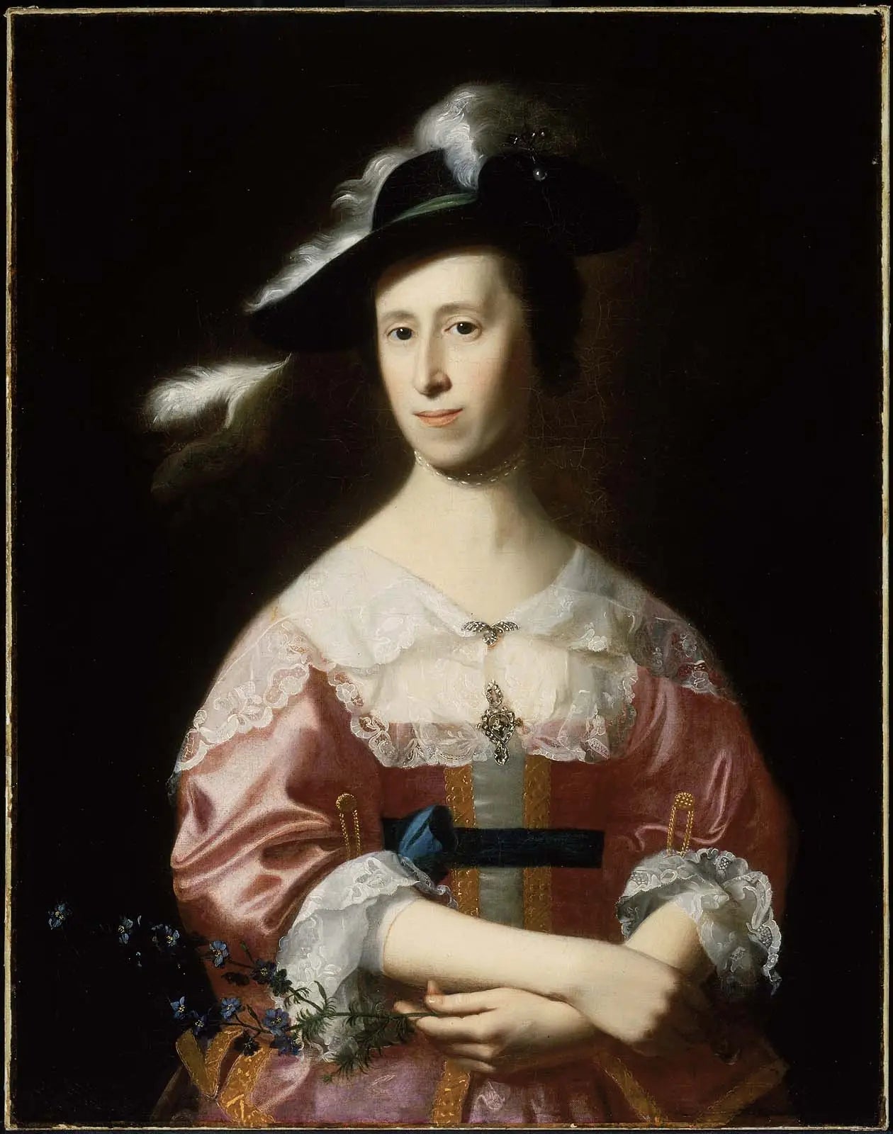 Mme Samuel Quincy (Hannah Hill) - John Singleton Copley - Alpha Reproduction