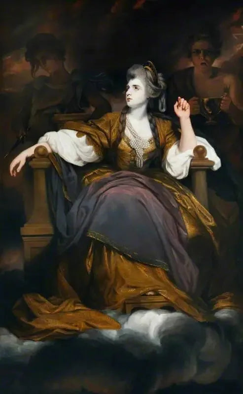 Mme Sarah Siddons, née Kemble (1755–1831), roolissa « Tragedinen muusa » - Joshua Reynolds