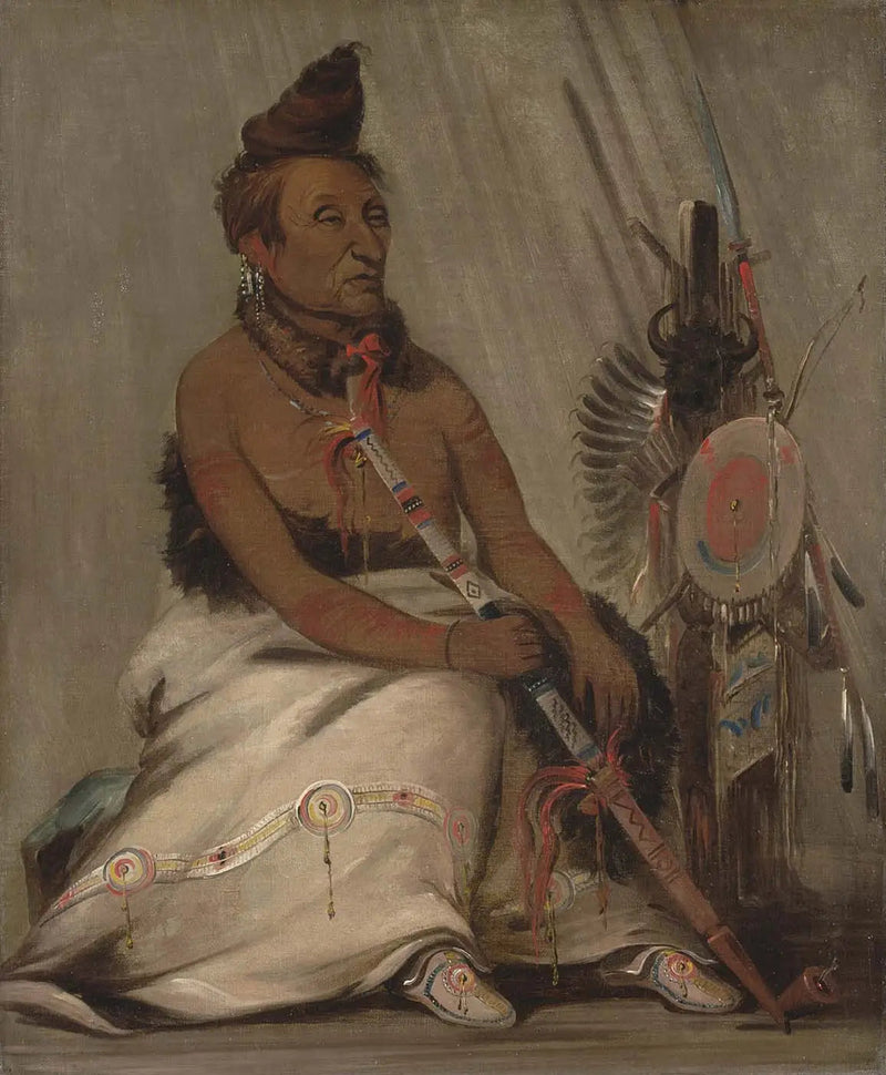 Musta mokassiini, Chef - George Catlin