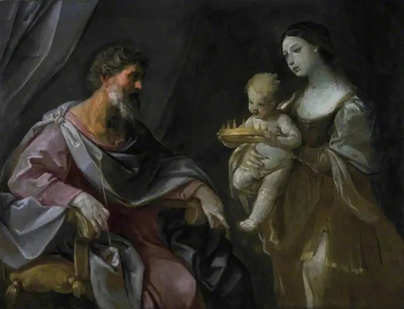 Mooses faraonin kruunulla - Guido Reni