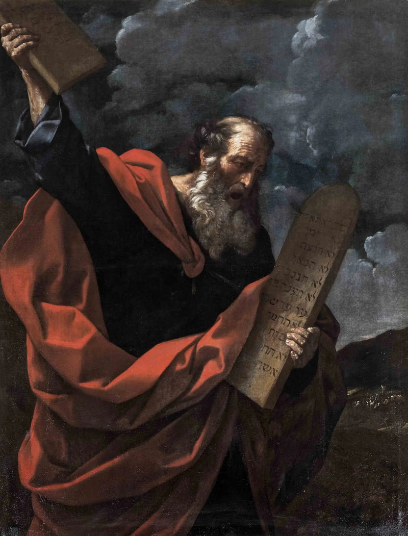Moïse murtamassa Laintaulua - Guido Reni