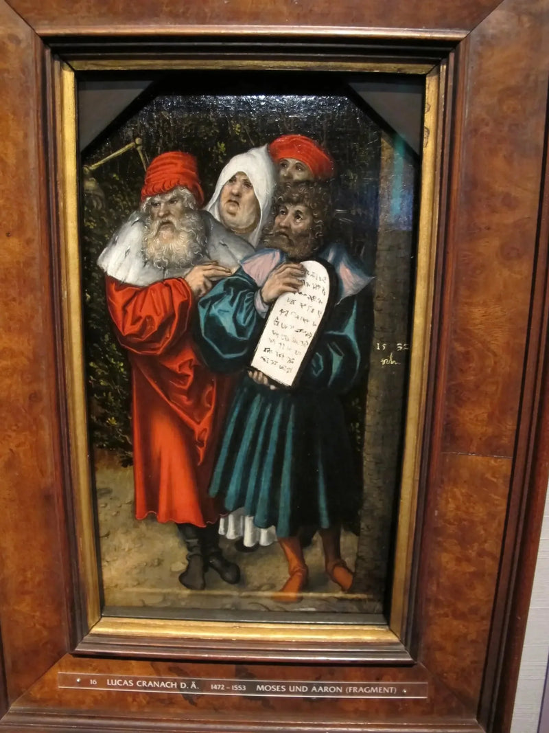 Mooses ja Aaron ja kaksi profeettaa - Lucas Cranach vanhempi