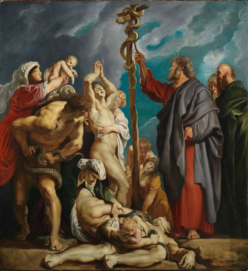 Mooses ja vaskikäärme - Peter Paul Rubens