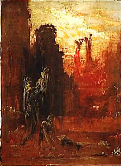 Moisés sauvé des eaux - Gustave Moreau