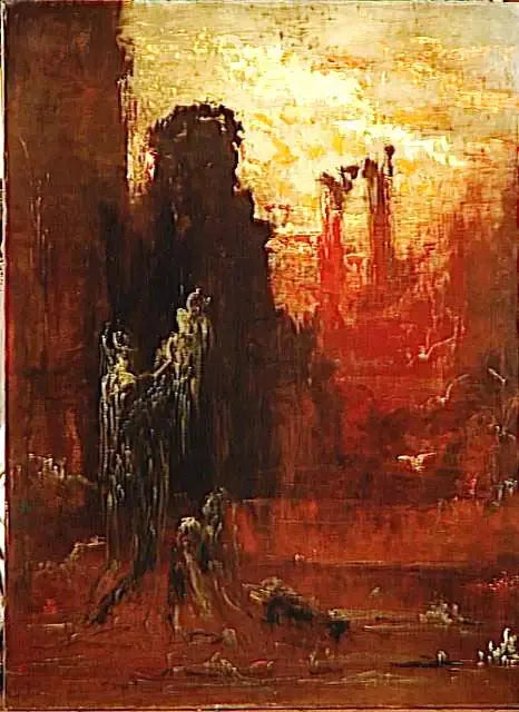 Moisés sauvé des eaux - Gustave Moreau