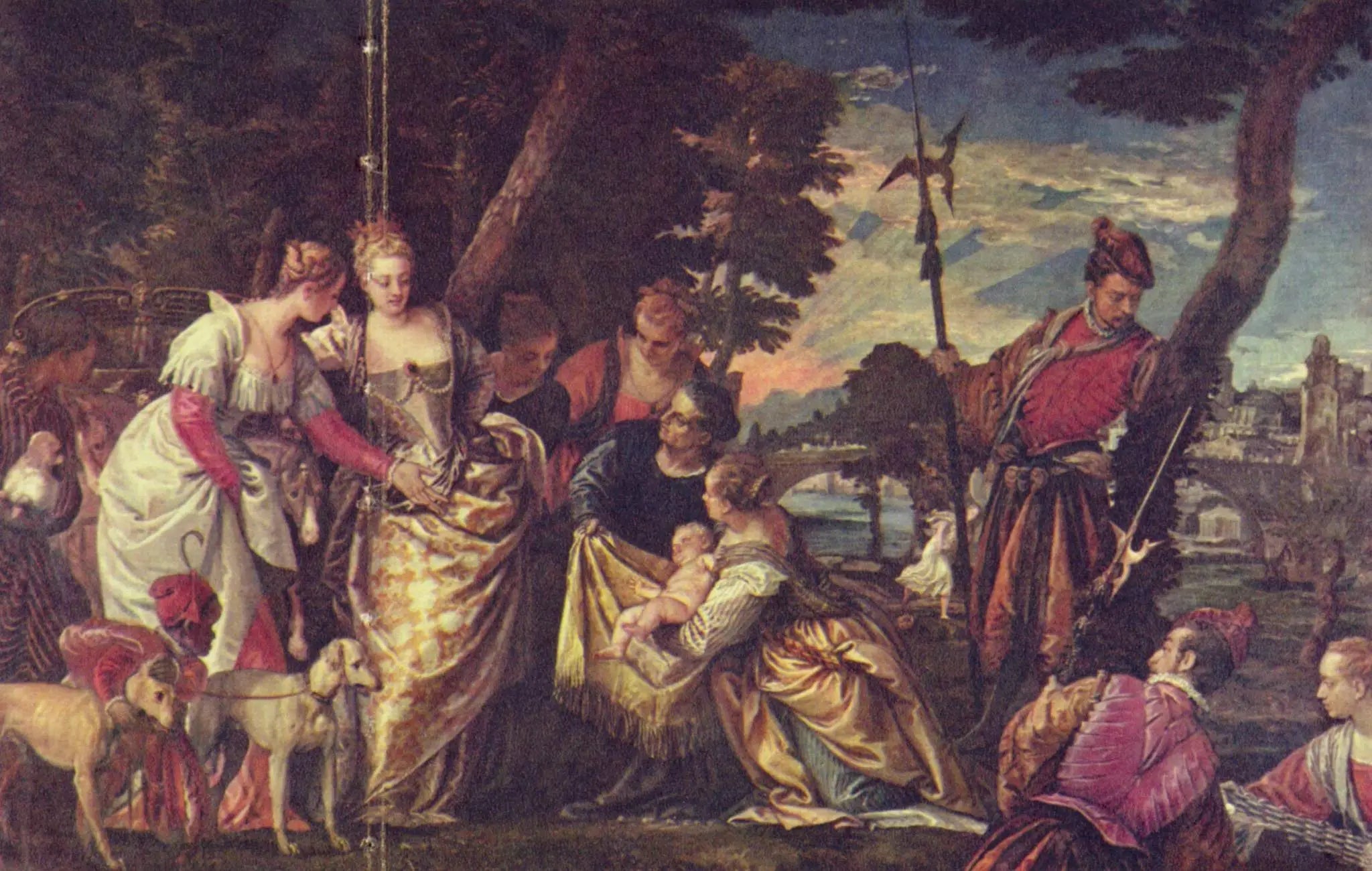Moïse sauvé des eaux - Paul Véronèse - Alpha Reproduction