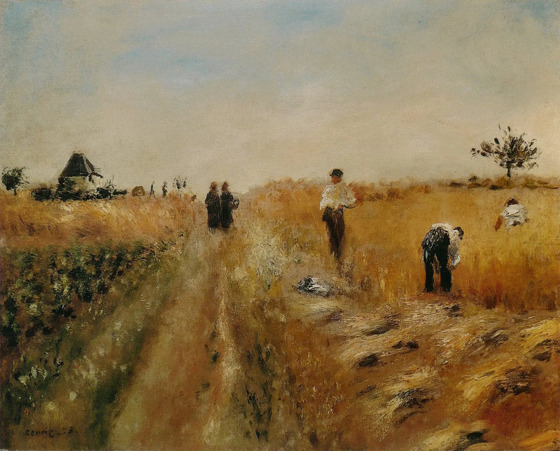 Korjuukoneet - Pierre-Auguste Renoir