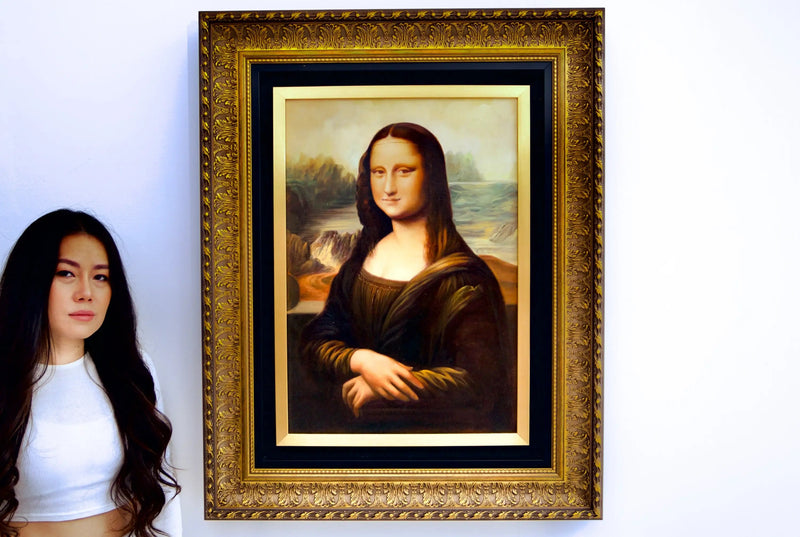 Mona Lisa - Alpha Reproduktiot  | 45 x 65 cm