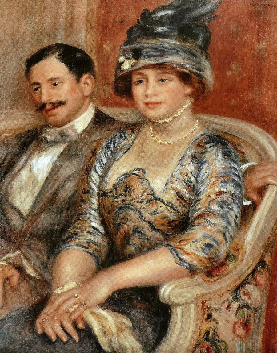Herra ja Rouva Bernheim de Villers - Pierre-Auguste Renoir