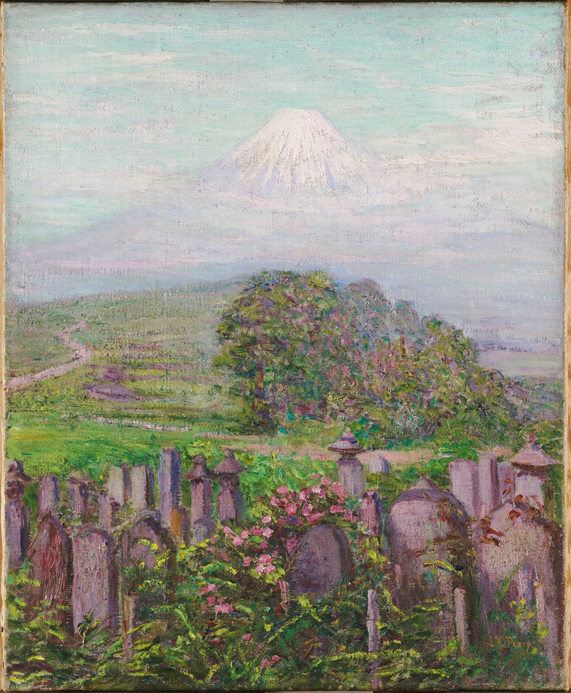Mont Fuji ja sen hautakivet - Lilla Cabot Perry