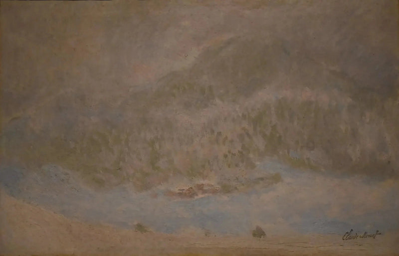 Mount Kolsaas, lumimyrsky W1417 - Claude Monet