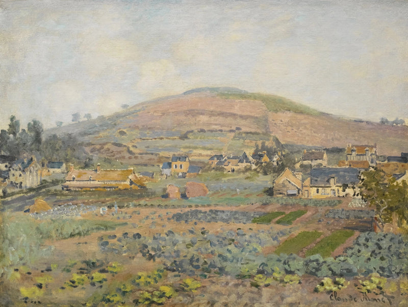 Mont Riboudet Rouenissa keväällä W216 - Claude Monet