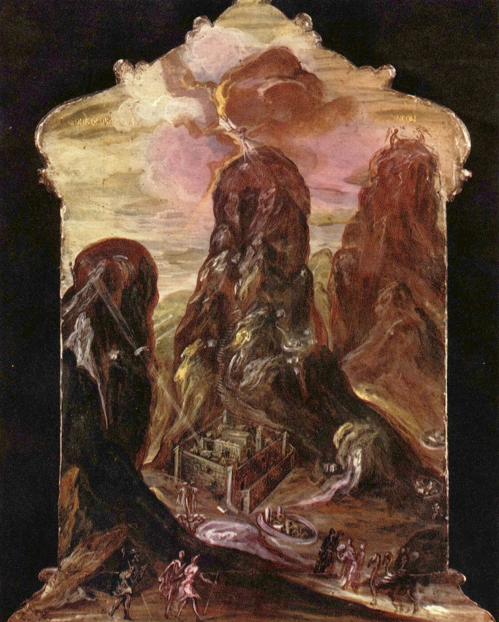 Mont Sinaï - El Greco - Alpha Reproduction