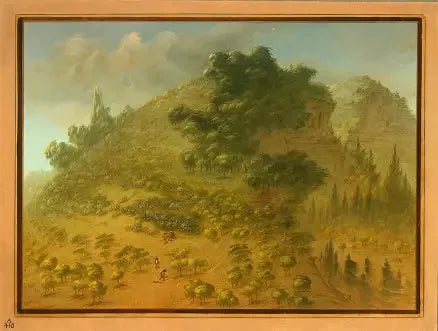 Rhododendronien vuoristo - George Catlin