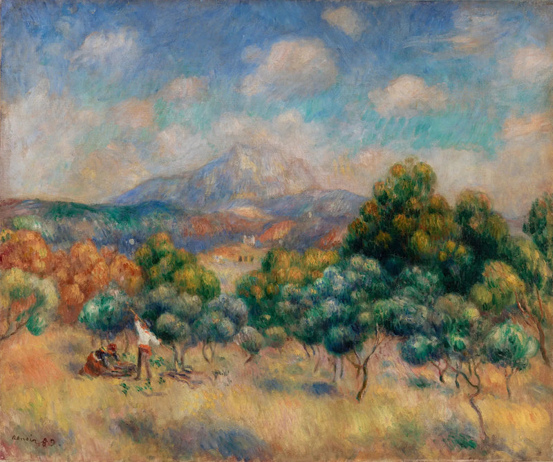 Sainte-Victoire - Pierre-Auguste Renoir