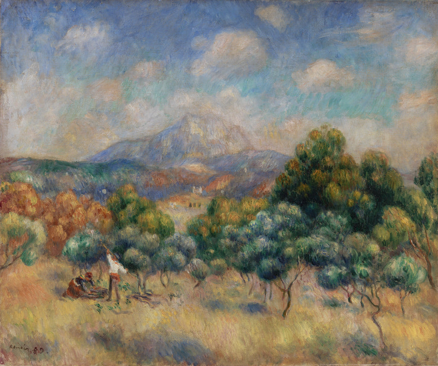 Sainte-Victoire - Pierre-Auguste Renoir