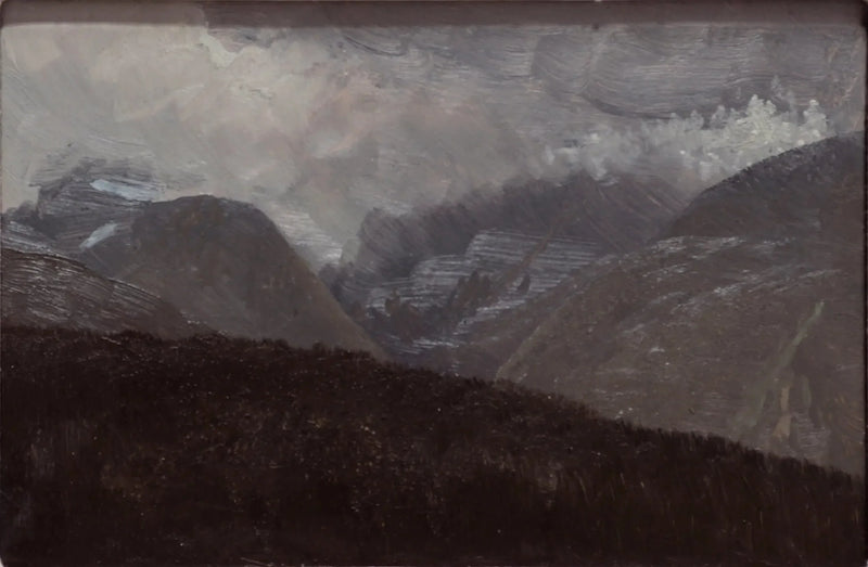 Valkoiset vuoret, New Hampshire - Albert Bierstadt