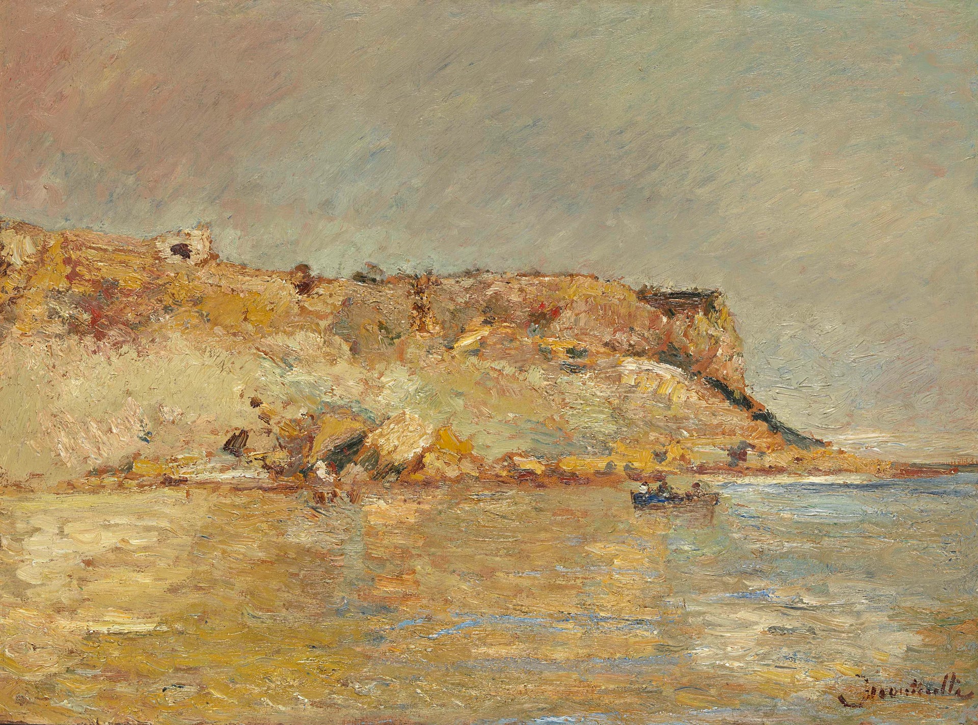 Montagnes côtières - Adolphe Monticelli