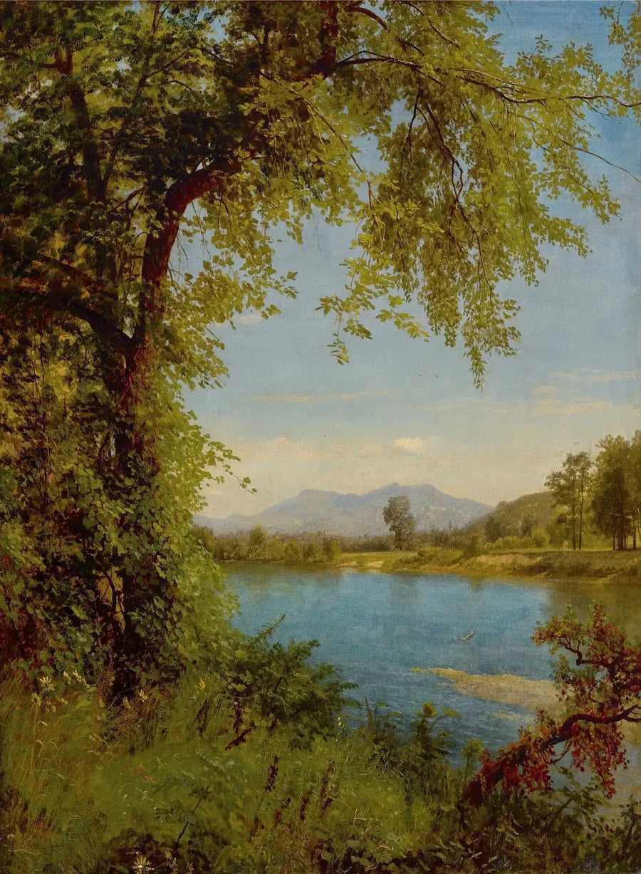 Etelän ja pohjoisen Douves-vuoret - Albert Bierstadt