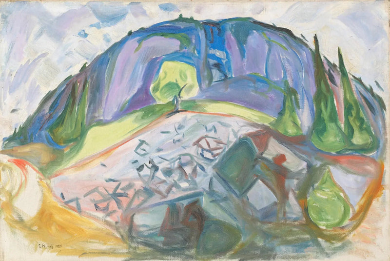 Vuoret - Edvard Munch