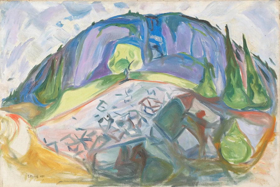 Vuoret - Edvard Munch