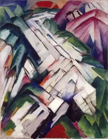 vuoret - Franz Marc