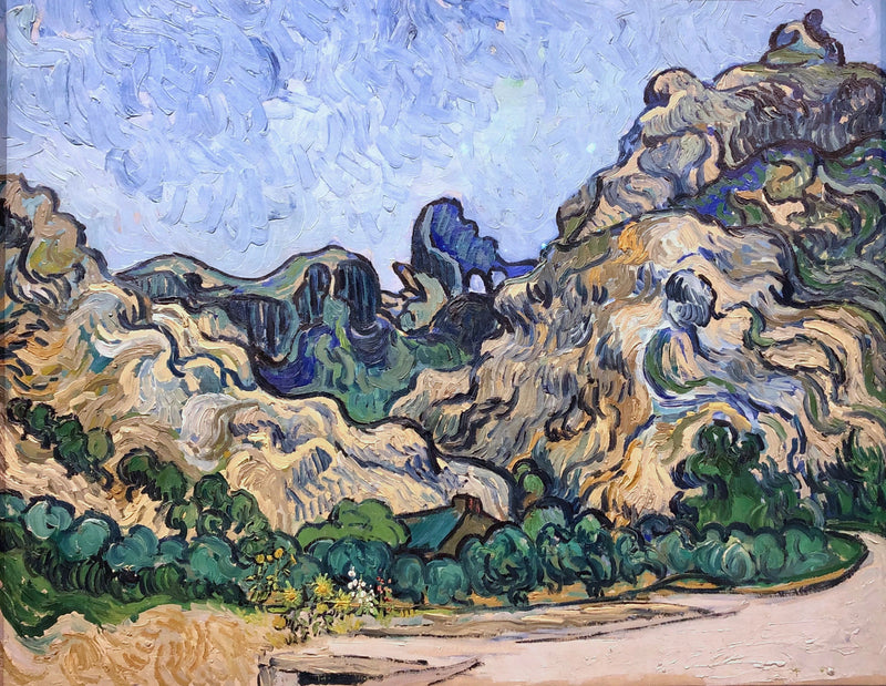 Vuoret Saint-Rémyssä - Vincent van Gogh