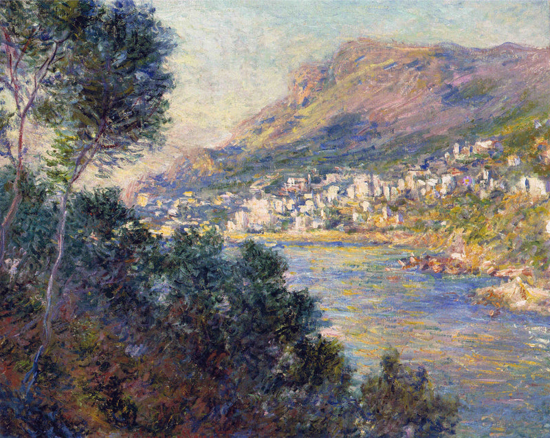 Monte-Carlo nähty Roquebrunesta W892 - Claude Monet