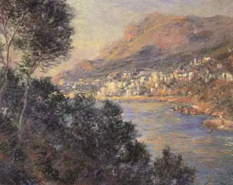 Monte-Carlo Roquebrunesta nähtynä - Claude Monet