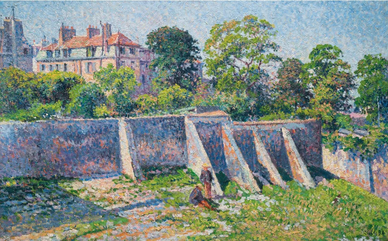 Montmartre, Saulujen katu - Maximilien Luce