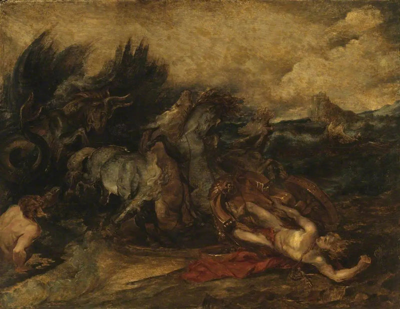 Hippolyten kuolema - Peter Paul Rubens