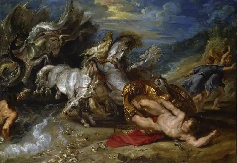 Hippolyten kuolema - Peter Paul Rubens