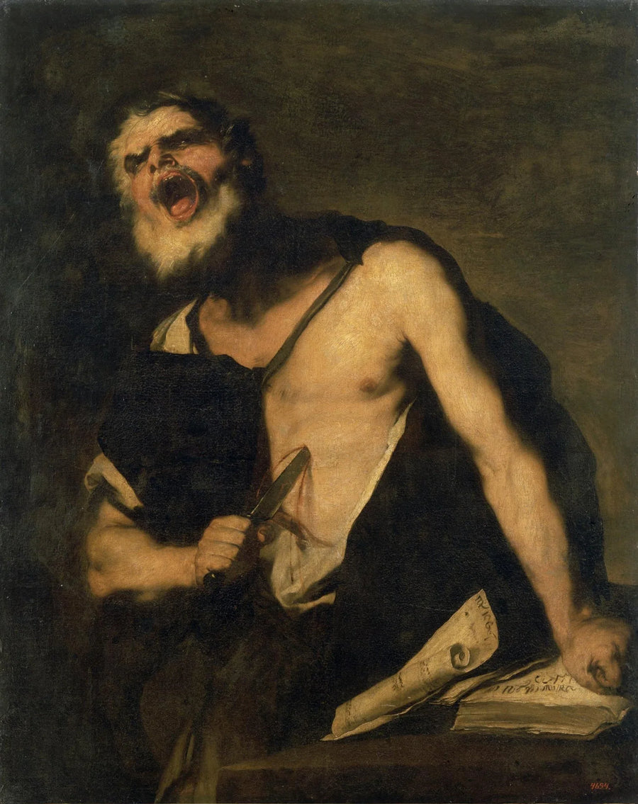 Utiken Catonin kuolema - Luca Giordano