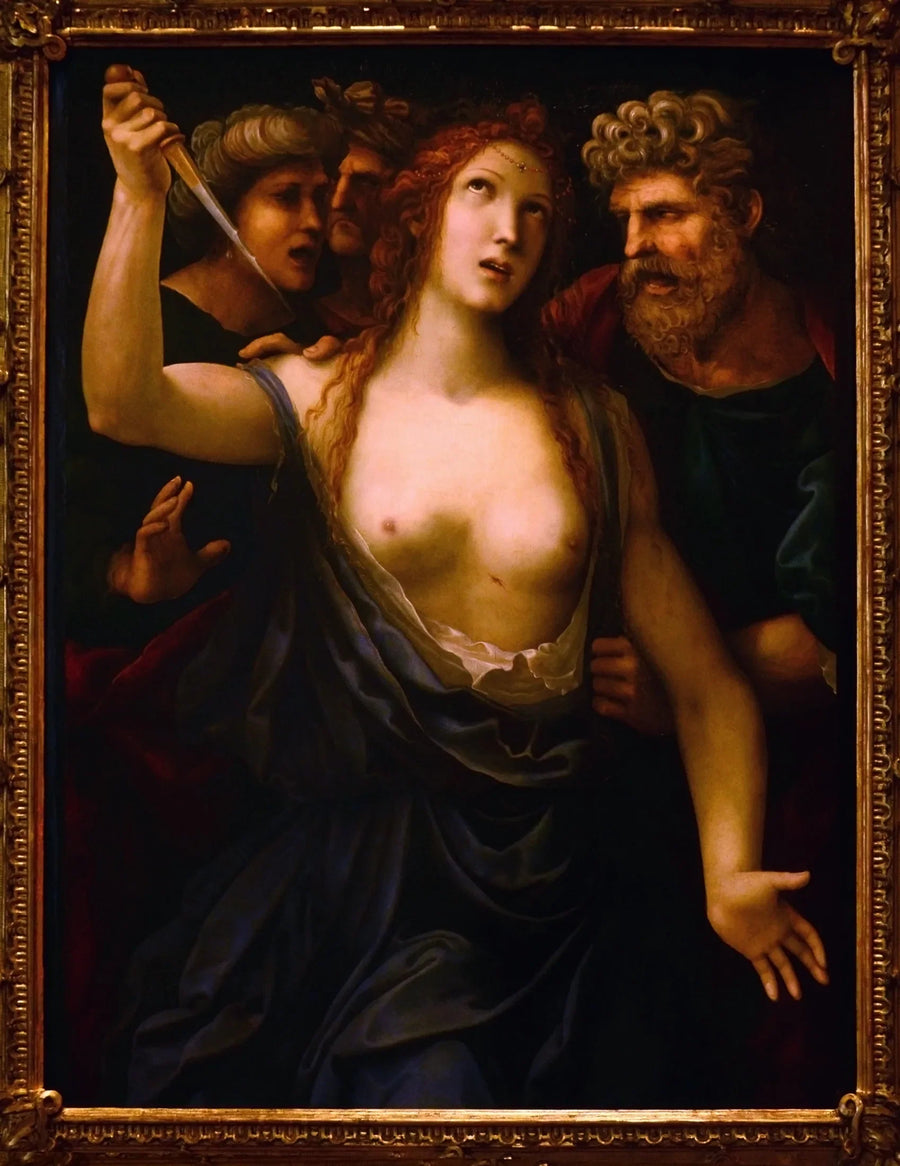 Lucrécen kuolema - Il Sodoma (Giovanni Antonio Bazzi)