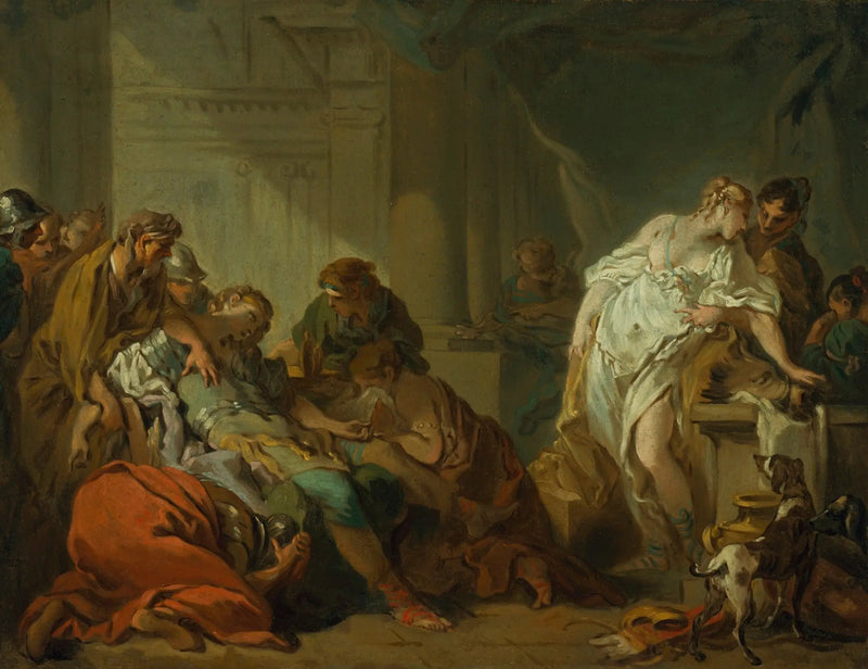 Méléagren kuolema - François Boucher