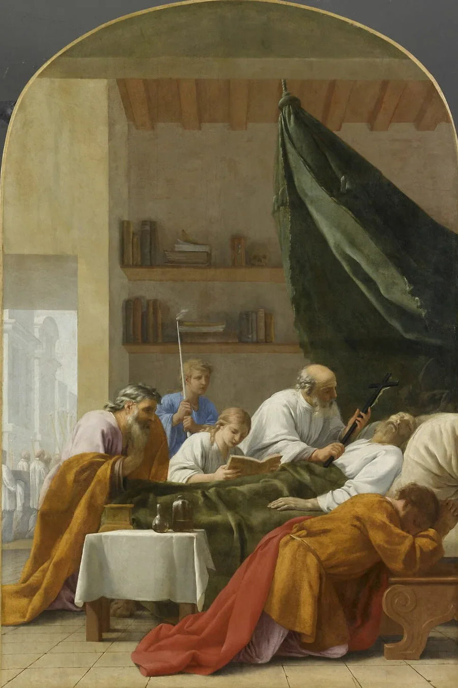 Raymond Diocresin kuolema - Eustache Le Sueur