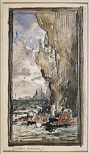 Sapho kuolema - Gustave Moreau