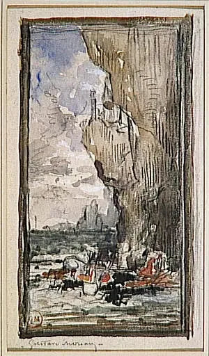 Sapho kuolema - Gustave Moreau