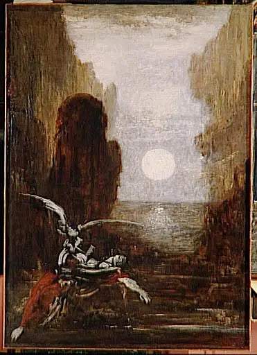 Sapho kuolema - Gustave Moreau