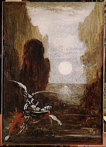 Sapho kuolema - Gustave Moreau