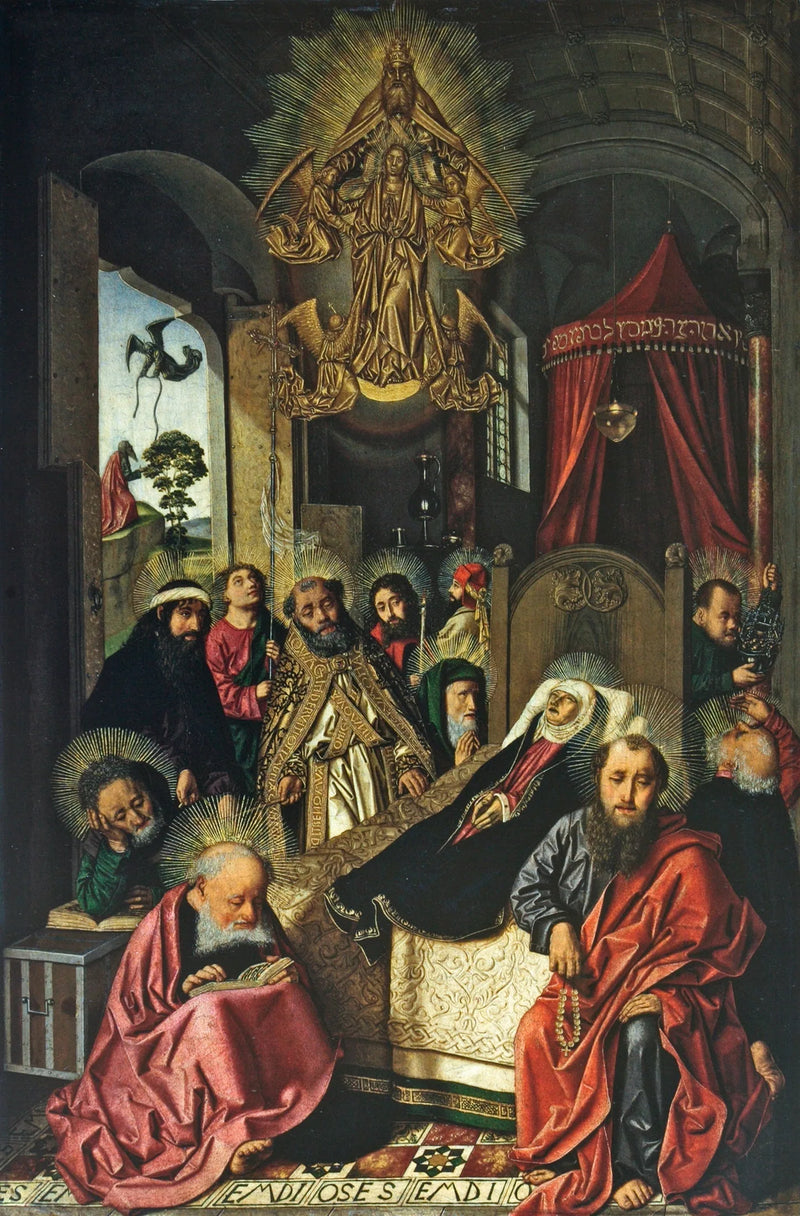 Mort et Assomption de la Vierge Marie - Bartolomé Bermejo