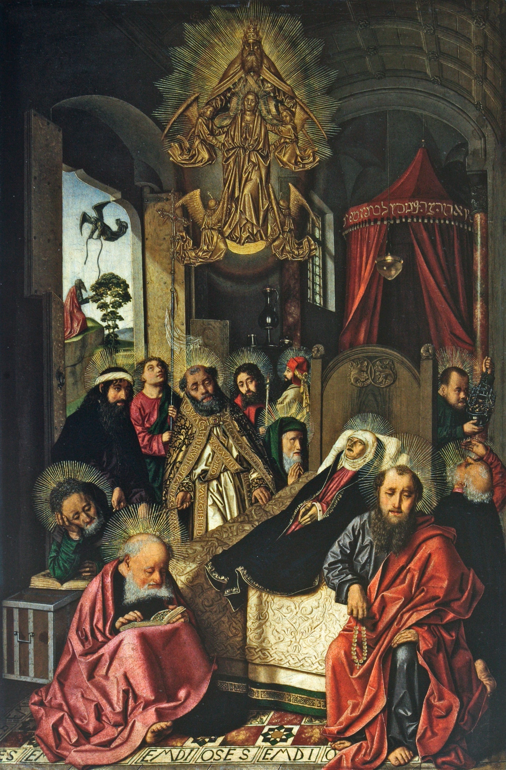 Mort et Assomption de la Vierge Marie - Bartolomé Bermejo - Alpha Reproduction