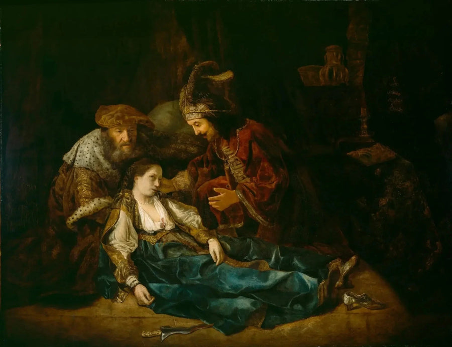 Lucretian kuolema - Rembrandt