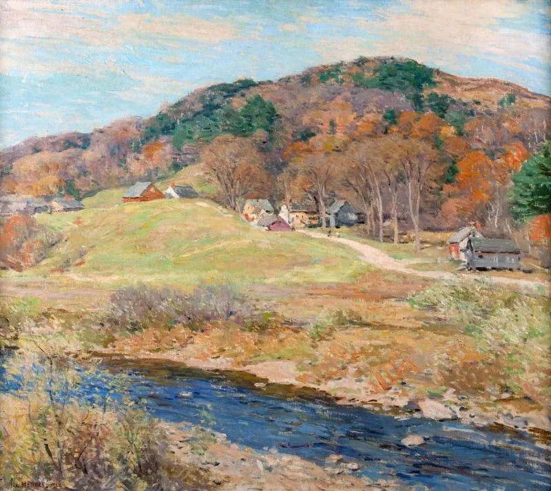 Marraskuun mosaiikki - Willard Metcalf