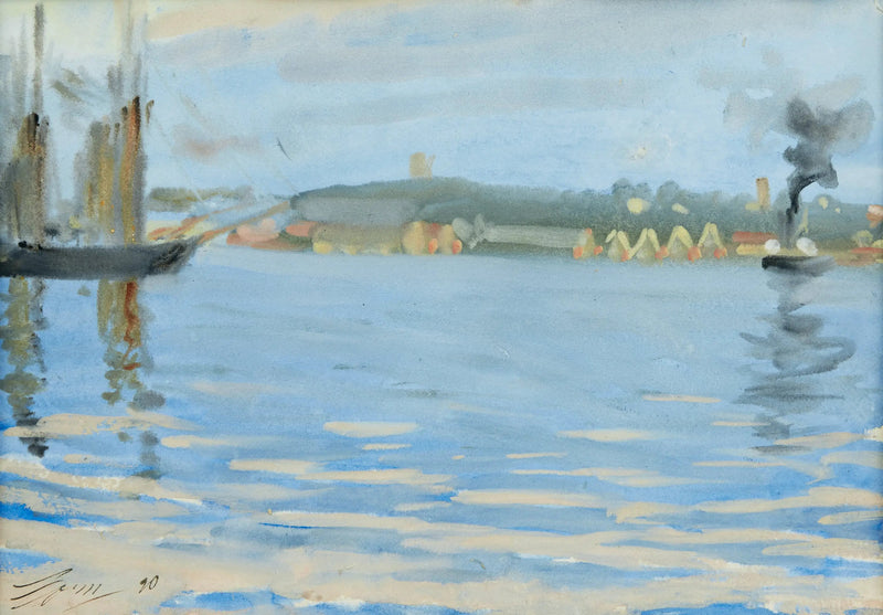 Skeppsholmen-motiivi - Anders Zorn