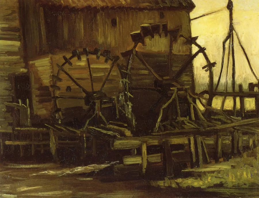Gennepin vesimylly - Vincent van Gogh