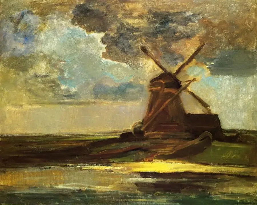 Tuulimylly Geinissä - Piet Mondrian