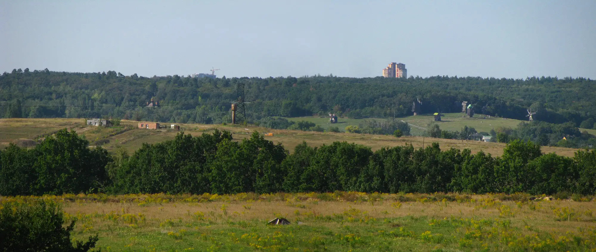 Moulin à vent dans le champ - Ivan Chichkine - Alpha Reproduction