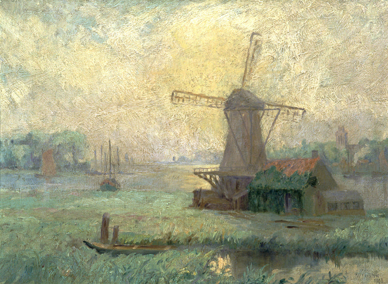 Tuulimylly, Hollanti - Maurice Galbraith Cullen