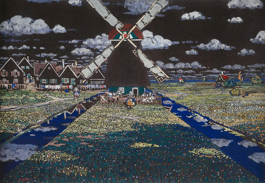 Hollannin mylly - Vassily Kandinsky